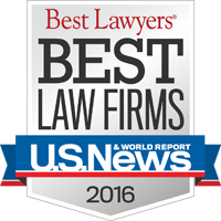Best Lawyers, Best Law Firms U.S. News 2016